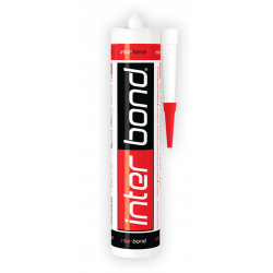 Силиконовый герметик INTERBOND 280 гр. Белый (24шт.)