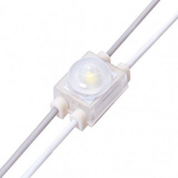 Светодиодный модуль EkilM-AM-2835-0,5-1led 8000K 170° 16*8*6мм IP68 0,5W 60Lm