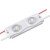 Светодиодный модуль Lux AM-2835-2led-1W 8000-9000К 2х160° 45*16мм IP67 1W110 Lm
